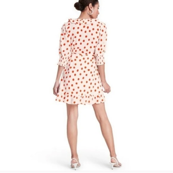 Rixo X Target Polkadot Wrap Mini Dress - Picture 5 of 9